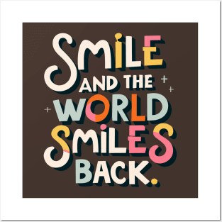 the world smiles back Posters and Art